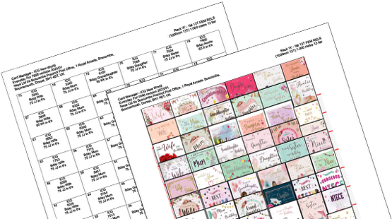 Greeting Card Planning Service from IC&G